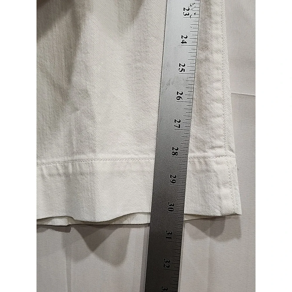 Liverpool Pants NWT Womens Size 12/31 Soft White, Hannah Flare 4 Pockets - Picture 10 of 14